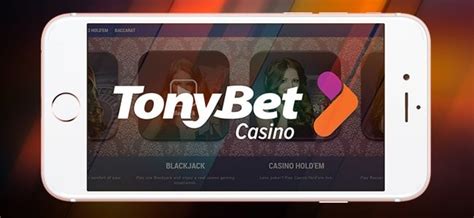 Tonybet casino aplicação